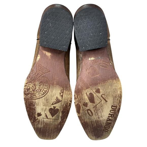 Durango Men’s Gambler Flying Guitar Brown Leather Cowboy Boot Size US 9 - Picture 9 of 10